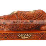 Reclining Buddha With Base 6" thumbnail-3