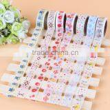 Writing Printed Washi Japanese Paper Tape for Decoration for Gift thumbnail-2