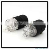 OEM/ODM Made Silver Plated Pure Copper European Hifi Power Audio Power Connectors thumbnail-5