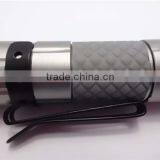 GS-5019 Aluminum 0.75W Strong Light Led Small Torch Light With Rubber and Clip thumbnail-2