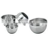 4pcs Stainless Steel Salad Bowl Set thumbnail-1