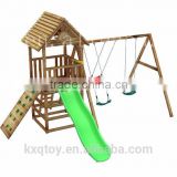 Simple and small Wooden Playground/Playground Slide/Outdoor Equipment