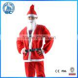 2015 Chirstmas Suit for Cosplay 5 PCS Set Of Santa Clothes Thin Santa Claus Suit thumbnail-3