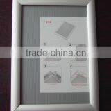 A0,A1,A2,A3, A4 Size Silver Picture Photo Frame for Display thumbnail-4
