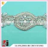 HC-3444 Hechun Hot Fix Crystal Applique Patch for Banquet Dresses thumbnail-3