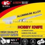 Best Selling Metal Handle Rubber Grip Hobby Knife thumbnail-2