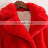 Girls Long Winter Fake Fur Coat Trench Coat Wholesale thumbnail-3
