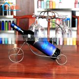 Wholesale New Style car shape wine holder/Wine bottle holder with cup holder