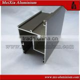 powder coat profile en aluminium for curtain walls