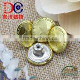 17mm Fashion Metal Custom Jean Blue Button for Jacket thumbnail-2