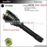 High Brightness Searching Flashlight /Torch With Rotary Zoom TANK007 TR08L