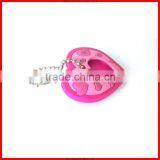 Heart Shape Key Finder Blank Photo Keychain