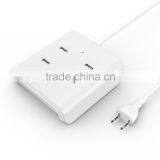 Multi Port Usb Charger 4 Ports USB Charger Quick USB Desktop Charger for IPhone IPad 8.4A USB Travel Charger for Android Samsung thumbnail-5