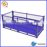 high quality metal wire mesh container for warehouse storage