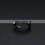 2016 316L Stainless Steel Gem Paved Segment Cartilage Self Piercing Hoop Earrings thumbnail-2