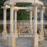 Garden Granite Gazebo, Yellow Granite Gazebo