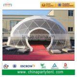 2016 Steel Frame Geodesic Dome Tent for Party Wedding thumbnail-2