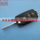 OkeyTech VW 3 Button Remote Flip Key 5K0 837 202AD ID48 Chip 434mhz Remote Key for vw Remote Key thumbnail-1