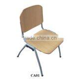 Cheap wholesale school furniture design Plywood chair Simple style study chairs for sale CA10