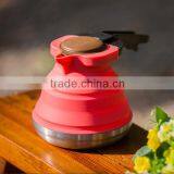 Household Folding Design Durable Food Grade Silicone Water Flask thumbnail-5