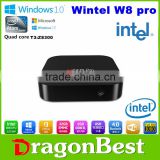 Wintel CX-W8 Pro Mini PC Box wind10 OS Intel 2GB/32GB Wind Box Wintel Pro 2.4G Wifi BT4.0 mini pc in stock