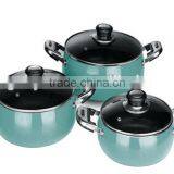 2016 Eco-friendly Sauce Pan 3pcs Cookware Sets thumbnail-1
