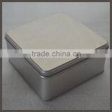 Square Metal Tin Box/Small Square Biscuit Tin Can/Hot Sale Square Candy Tin Can/Painted Square Tin Cans for Canning
