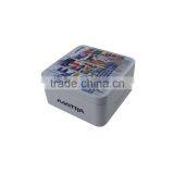 Oem Square Tin Box for Electronic Watch, Sports Watches Metal Box Packaging,square Tin Box Tin