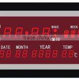 Digital Calendar Led Digital Wall Clock Digital Led Clock