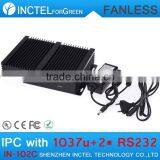 Fanless Mini pc Industrial Computer With 2 COM 4 USB 3.0 Intel Celeron 1037u thumbnail-6