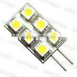 (pro Led RECTANGLE) 6pcs Side Pin LED G4 thumbnail-1