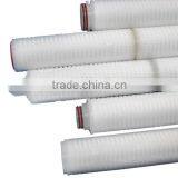 Pharmaceutical Industry PP Membrane 0.22 Micron Pleated Filter Cartridge