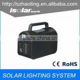 IS-1512S 12v 9AH rechargeable lead acid battery 10w portable solar home system solar panel kits with radio for home use