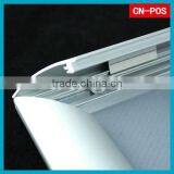 Displaying Aluminum Snap Frames for Standing