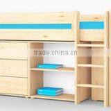 Hot Selling Children Bed New Design Solid Wood Material Kids Bunk Bed thumbnail-4
