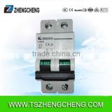 2P 1A MCB over-voltage protection circuit breaker 10KA