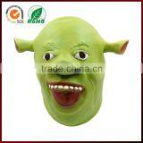 Hot Sale Funny Green Unique Rubber Halloween Shrek Vendetta Mask thumbnail-3