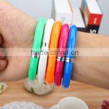 Novelty Wristband Pen Flexible Bracelet Pen With Coloful Bead thumbnail-3