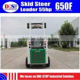 650kg Mini Loader Skid Steer 55hp Skid Steer Loader Attachments WECAN 650F Mini Skid Steer Loader thumbnail-5