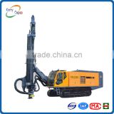 KT20S the most advanced diesel engine and electric motor driven crawler mounted integrated dth drilling rig