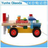 Customize Kids Disassembly Wooden DIY Toy Car Assembly thumbnail-2