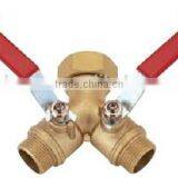 Brass Hose Connector,brass Tap Adaptor, Y Connectcor Contril Valve thumbnail-1