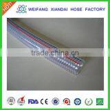 Pvc High Temperature Sprial Steel Wire Reinforced Hose Reach to 120 Centigrade thumbnail-3