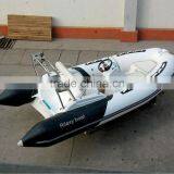CE Approved 14ft Rigid Inflatable Boat Hypalon thumbnail-1
