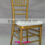 Event Use Resin Polycarbonate Chiavari Chair With Pads thumbnail-1