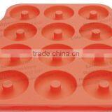 Hot Selling Silicone Doughnut Cake Mold Savarin and Donut Silicone Mold and Baking Pan thumbnail-3