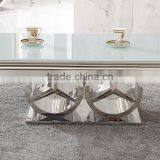 C413 Rectangle Tempered Glass Coffee Table thumbnail-2