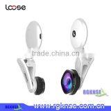 RGKNSE 360 Degree Rotation Muti Angle Phone Camera Lens Kits High Quality Selfie Ring Light Night USing Mini Selfie Flash Light thumbnail-4