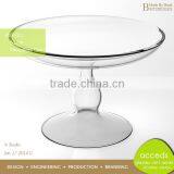 Handmade Borosilicate Pyrex Reusable Glass Salad Bowl Set thumbnail-3