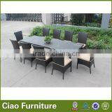 High Quality Rattan Outdoor Furniture Restaurant Table and Chairs thumbnail-3